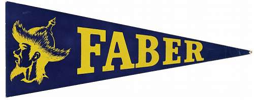 Lot 609 - Faber College pennant from Animal House.