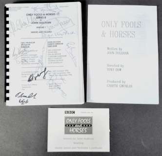 Lot 10 - ONLY FOOLS & HORSES - HEROES & VILLAINS - KEN MACDONALD‘S SCRIPT