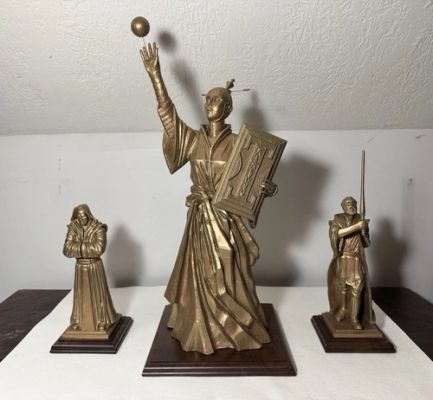 Star Wars Episode III Original Production Made Props Jedi Temple Statues ILM | eBay US