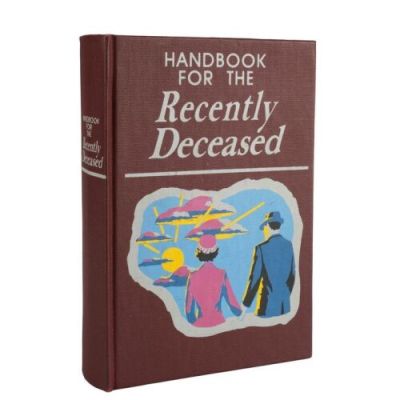 BEETLEJUICE (1988) - Lot #44 : Thomas Ackerman Collection: Tim Burton‘s Autographed Inscribed Bespoke "Handbook for the Recently Deceased" Gift to Ackerman