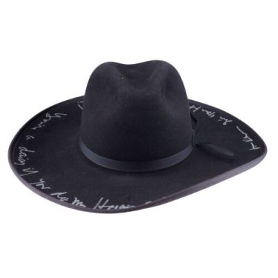 TOMBSTONE (1993) - Lot #2265 : Val Kilmer-Autographed Doc Holliday‘s Hat Replica