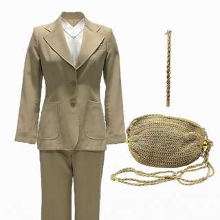 Minx Joyce Ophelia Lovibond Screen Worn Jacket, Pants, Bracelet & Bag Ch 1, 5 Ep 201, 202 | VIP Fan Auctions