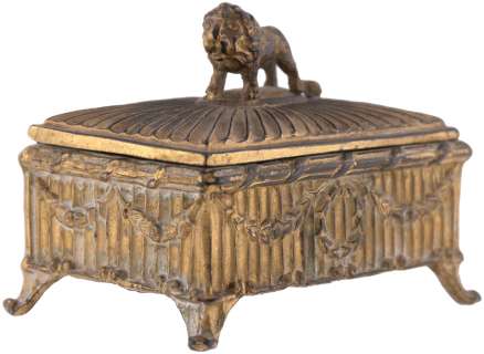 THE WIZARD OF OZ EARLY & RARE 1903 JEWELRY BOX. | Hake’s