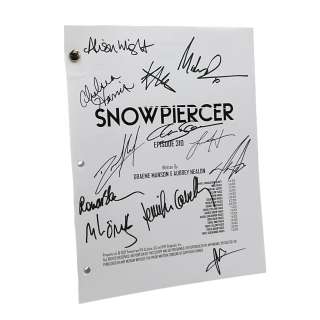 Snowpiercer Production Season Three Finale Hand Signed Shooting Script Ep 310 | VIP Fan Auctions