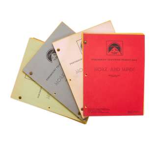 Set of (4) Shooting Scripts for Mork & Mindy - Savenick LOP | Goldin