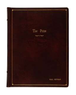 "The Prize" | Bound presentation script incorporating photographic stills | Sotheby’s