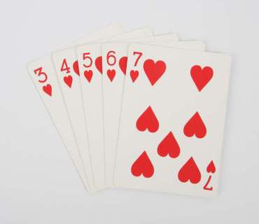 Lot 436 - Mollys Game (2017) - Set of five Playing Cards used by Molly Bloom, who is played by Jessica…
