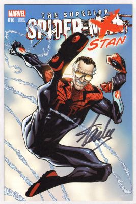 The Superior Spider-Stan #016 Comic Book - Signed by Stan Lee | SWAU