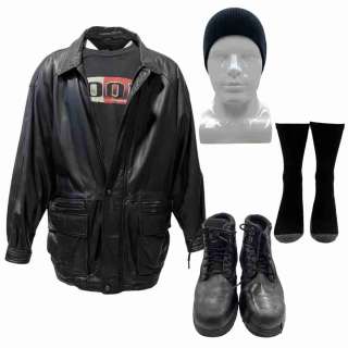 Y2K Farkas (Eduardo Franco) Screen Worn Jacket, T-Shirt, Hat, Socks & Boots Ch 2, 2b Sc 32-50 | VIP Fan Auctions