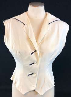 Lot 64 - Three Wishes (1995) - Mary Elizabeth Mastrantonio "Jeanne" Blouse & Costumers Sheet