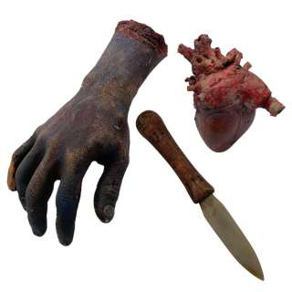 Apocalypto (2006) Production Used SFX Heart, Hand & Knife | VIP Fan Auctions