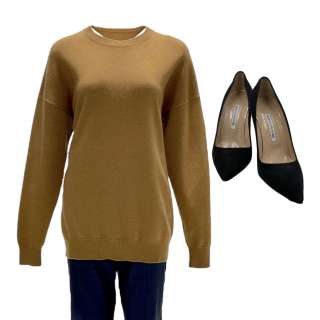 Challengers Tashi Screen Worn Sweater, Pants & High Heel Shoe Ch 17 Sc 56 – 57 | VIP Fan Auctions