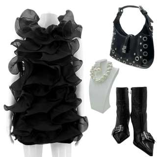 Heart Eyes Ally (Olivia Holt) Screen Worn Dress, Boots, Bag, Necklace & Earrings Ch 3 | VIP Fan Auctions