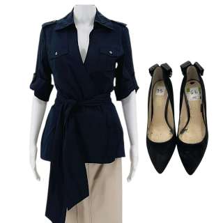 Materialists Violet (Marin Ireland) Screen Worn Blouse, Skirt & Heels Ch 2 Sc 41, 42 | VIP Fan Auctions