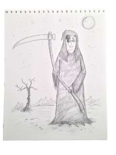 Five Feet Apart Will (Cole Sprouse) Sketch Movie Props | Premiere Props