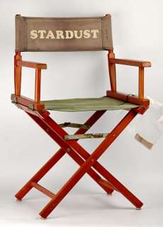 Stardust (1975) - Chair back and directors chair from 1974 Musical drama starring David Essex.… | Ewbank’s
