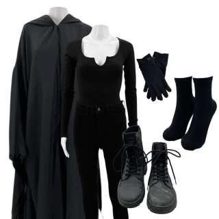 Scream VI Quinn Bailey Screen Worn Stunt Double Cloak, Shirt, Jeans, Gloves, Socks & Boots | VIP Fan Auctions