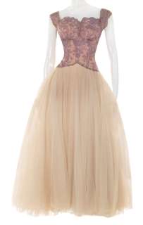 Elizabeth Taylor ’Ruth Wiley’ ivory and lavender gown by Edith Head from Elephant Walk. | Profiles in History