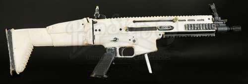 Kingsman: the Secret Service | Valentine Guard’s SCAR Rifle | Propstore