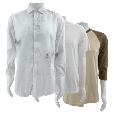 Lot 32: Eternity Larry (Miles Teller) Production Worn Button-Up Shirt, Shirt & T-Shirt | VIP Fan Auctions