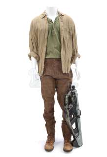 The Divergent Series: Insurgent (2015) | Tobias "Four" Eaton’s Amity Refugee Camp Costume with Gun | Propstore