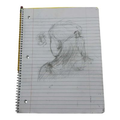 Lot 33: Preparation for the Next Life Aishe Production Used Notebook W/ Pencil Sc 8 | VIP Fan Auctions