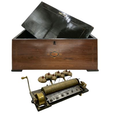 Lot 76: The Bluff Elizabeth Screen Used Music Box | VIP Fan Auctions
