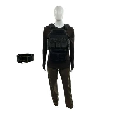 Lot #72: Tom Clancy’s Jack Ryan Ghost War Jack Ryan Screen Worn Vest, Shirt, Trousers & Belt Ch 5 Sc 256-256b Clean Tac Vest