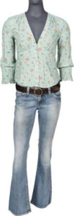 Rose Leslie "Clare Abshire" (5) Piece Ensemble for Episode 3 from The Time Traveler‘s Wife (...