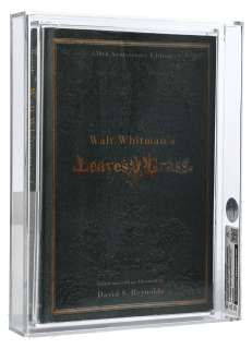 2008-13 Walter White (Bryan Cranston) Breaking Bad Uninscribed Copy of Leaves of Grass Hardcover Book By Walt Whitman - Propstore COA, CAS Archived | Goldin