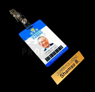 Lot 425 - Molly‘s Game (STX FIlms, 2017) - Commerce Casino ID Card and Name Badge (0364)