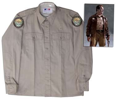 Arnold Schwarzenegger Screen-Worn ’’Hero’’ Costume From ’’The Last Stand’’ | Nate Sanders