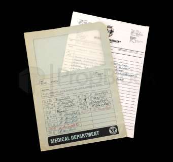 Lot 54 - James Bond: The World is Not Enough (1999) Medical Report