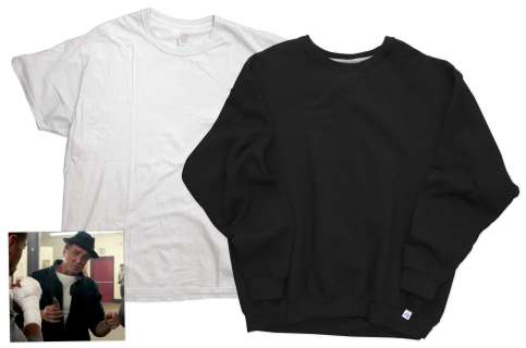 Sylvester Stallone Screen-Worn Shirt & Sweatshirt From ’’Creed’’ -- With COA From MGM | Nate Sanders