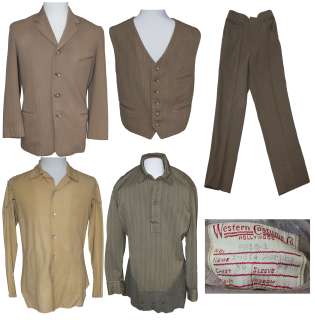 WWII Hero & Actor, Audie Murphy Lot of Costumes From ’’The Wild and the Innocent’’, ’’Kansas Raiders’’ and ’’Unforgiven’’ | Nate Sanders