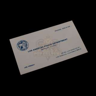 Lot 132 - Dragnet – Joe Friday’s Business Card – 16-46