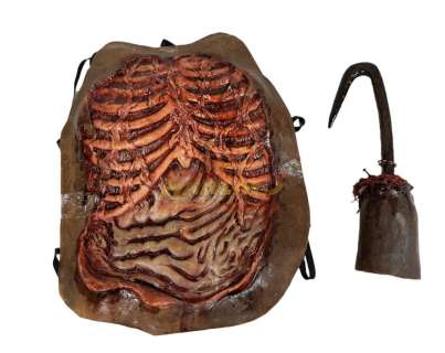 Candyman Tony Todd Chest Prosthetic and Hook | Hanlin Auction Service