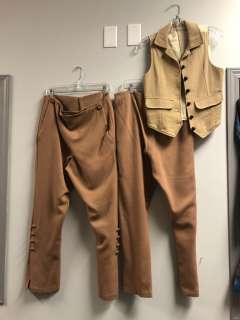 "Superheroe Show" Season 5 ep 6 #1 Hero outfit - 2 pairs of brown pants/1 brown sleeveless vest | Direct Liquidation