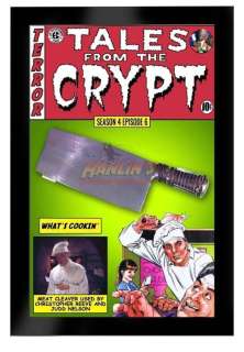 Tales from the Crypt (1989-1996) - Christopher Reeve Meat Cleaver | Hanlin Auction Service