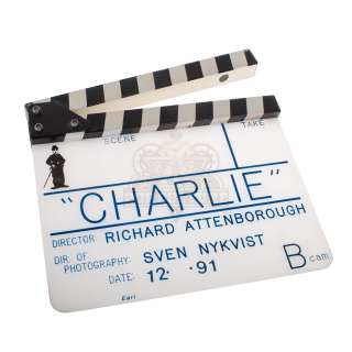 Chaplin – Production Used Clapper Board - 25-90 | Icons of Pop Culture