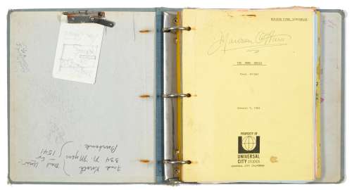 Maureen O’Hara’s annotated screenplay of The Rare Breed | Bonhams