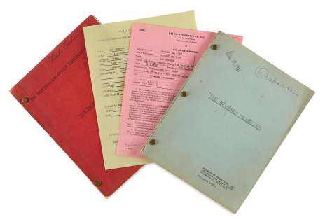 Robert Osborne’s working script from the pilot episode of The Beverly Hillbillies | Bonhams
