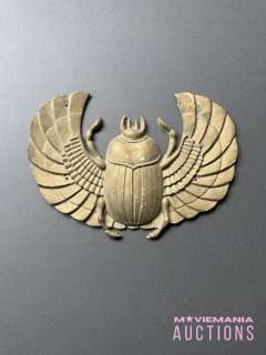 The Mummy Returns (2001) - A Prop Scarab Treasure Plaque | MovieMania