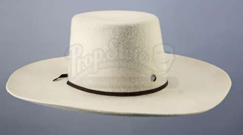 The Ballad of Buster Scruggs | Buster Scruggs’ (Tim Blake Nelson) Bullet Hole Cowboy Hat | Propstore