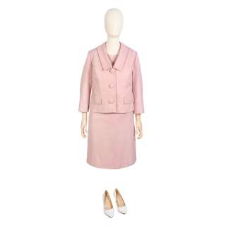 Olivia Colman (as the Queen): A jacket and dress ensemble Season 3, Episode 2,’Margaretology’ | Bonhams