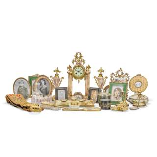 Lot 142 - Michelle Dockery (as Lady Mary): A selection of character props used as set decoration for her dressing table Various Seasons and Episodes (Qty)