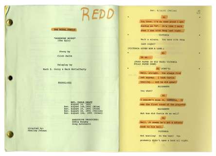 ’’The Royal Family’’ Episode 2 Revised Table Draft Script Owned by Redd Foxx -- Dated Weeks Before Foxx’s Death -- 49 Pages -- Very Good Condition -- From Redd Foxx Estate | Nate Sanders