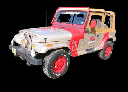Lot 56 - Jurassic Park Fan Built JP 29 1993 Jeep Wrangler