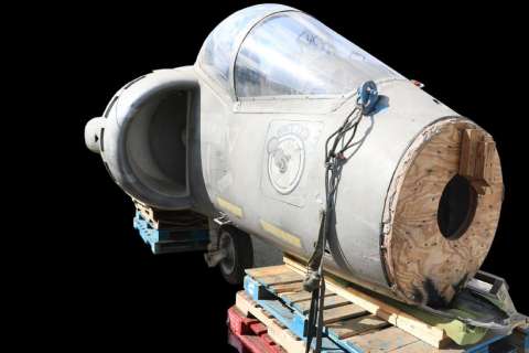 True Lies (1994) Arnold Schwarzenegger Harrier Jet | GWS Auctions