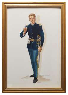 Burt Lancaster Original Costume Sketch | Nate Sanders